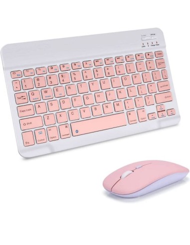 KIT TASTIERA E MOUSE WIFI WIRELESS PORTATILE UNIVERSALE ULTRA SOTTILE (MY-7083) 1 PZ (VARI COLORI)