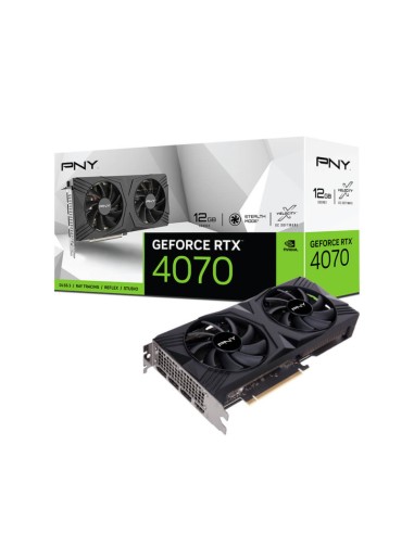 SCHEDA VIDEO GEFORCE RTX 4070 VERTO DUAL FAN 12GB (VCG407012DFXPB1)