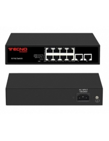 SWITCH RETE 8 PORTE 10/100 TC-P8EH2EH POE (24.711)