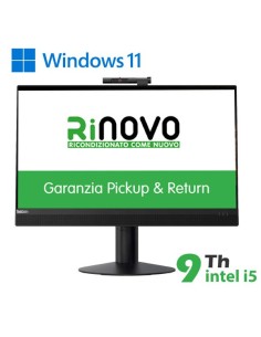 PC M920Z ALL IN ONE INTEL CORE I5-9 GEN 16GB 512GB SSD 21.5" WINDOWS 11 PRO - RICONDIZIONATO - GAR. 12 MESI (RN89534111)