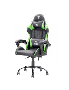 SEDIA RHOMBUS PF10 GAMING CHAIR - PVC - NERA/VERDE (ITCGPF10BG)